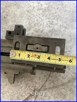 Brown and Sharpe Screw Machine Lathe Cross Slide Attachment