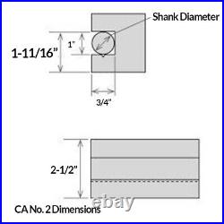 CA Wedge Tool Post Set for 14-20 Lathe Swing with Holder Numbers 1-2-4-7-10