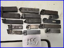 CARBOLY Dorian & mor INDEXABLE carbide Lathe Tooling LOT OF 15 155 FREE SHIPPING