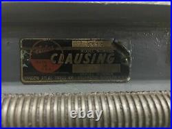 CLAUSING 6319 12 X 36 Single Phase Metal Lathe with Tooling LOCAL PICKUP ONLY