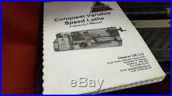 Chester Conquest Metal Lathe machine and huge extra parts. Chucks tools etc