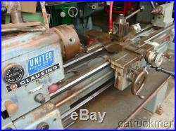 Clausing 5914 Metal Lathe 12 x 36 with Single Phase 1 HP Motor Well Tooled