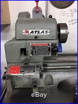 Clausing Atlas Model 3986 12 X 36 Lathe And Tooling, Excellent Condition