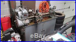 Clausing Lathe 12 SERIES 111 1943 60 WITH TOOL BOX AND ALOT OF EXTRA PARTS