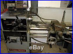 Clausing Metosa Engine Lathe C1340s withDRO, 3 & 4jaw chuck, camlock tool post