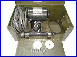 Clean, Dumore Tool Post Grinder With Case For 9 or 10 Lathe