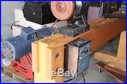 Conover Custom Wood Lathe With DC Motor And Power Supply