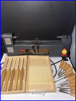 Craftsman 12 mini Lathe 1350,2250, &350 rpm with carving tools