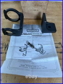 Craftsman South Bend Lathe Tool Post Die Grinder Attachment Part #25846
