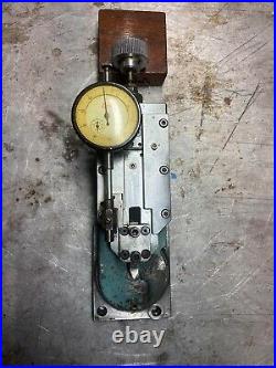 Custom made Lathe Radius Cutting Tool with Built in Dial Indicator Maybe Myford