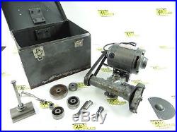 DUMORE PRECISION 44-011 TOOL POST GRINDER With CASE & INTERNAL GRINDING SPINDLES