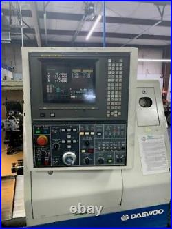 Daewoo Puma 230MSC CNC Lathe, 1999 Sub Spindle, C Axis, Tooling Included