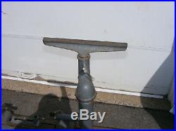 Delta Homecraft Milwaukee Wood Lathe With Cast Iron Stand Face Plates Tool Rest
