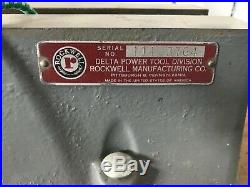 Delta Rockwell 1/3 HP 1725 RPM Variable Speed Lathe