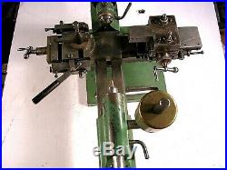 Derbyshire 12 Watch Lathe With Head & Foot Stock 2 Cross Slides Plus