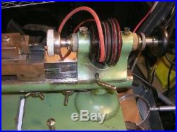 Derbyshire Watch Lathe 18 Inch Bed Drive Motor Tooling Very Nice