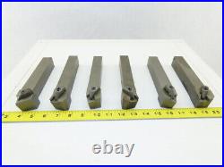 Dijet MSBNR-855-4 1 x 1-1/4 Shank Indexing Insert Lathe Tool Holder Lot Of 6