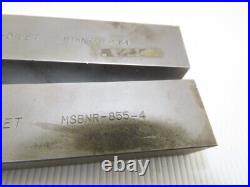 Dijet MSBNR-855-4 1 x 1-1/4 Shank Indexing Insert Lathe Tool Holder Lot Of 6