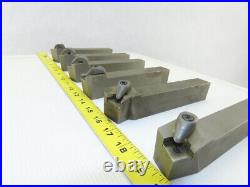 Dijet MSBNR-855-4 1 x 1-1/4 Shank Indexing Insert Lathe Tool Holder Lot Of 6