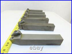 Dijet MSBNR-855-4 1 x 1-1/4 Shank Indexing Insert Lathe Tool Holder Lot Of 6