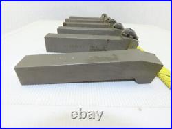 Dijet MSBNR-855-4 1 x 1-1/4 Shank Indexing Insert Lathe Tool Holder Lot Of 6