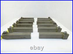 Dijet MTKNR-854-4 1 x 1-1/4 Indexing Insert Lathe Tool Holder Mixed Lot Of 12