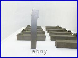 Dijet MTKNR-854-4 1 x 1-1/4 Indexing Insert Lathe Tool Holder Mixed Lot Of 12