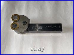 Dorian S-SCK-100 Tool Shoulder Self-Centering Knurling Tool For CNC Lathe, used