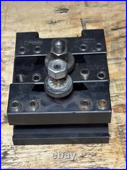 Dorian Tool SDN40CA Super 16 to 20 Lathe Quick Change Tool Post & 13 Holders