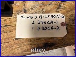 Dorian Tool SDN40CA Super 16 to 20 Lathe Quick Change Tool Post & 13 Holders