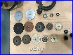 Dumore Tool Post Grinder 11 011 Case & Accessories Lathe Bits Wheels Tools