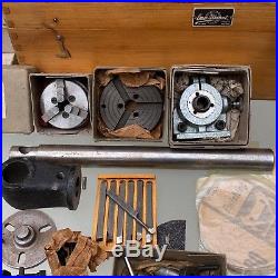 EMCO Unimat Lathe Crackle-Black Refinished with Accessories in Original Box
