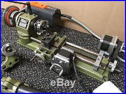 EMCO Unimat SL1000 American Edelstaal Lathe, Mill, Accessories, Stepping motors