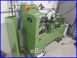 Emco Maier Maximat V13 metal lathe with 5C collets, tooling, tool holders