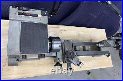 Emco Maximat 7 metal Lathe mounted on a 46 Husky 9 Drawer rolling tool cabinet