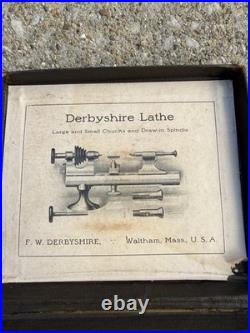 Engraving & Derbyshire Lathe Collets Tools Lot Jewelry Metal GunSmithing Vautier