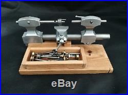 Excellent Watchmakers Swiss Made turns (Lathe tool) with wooden stand