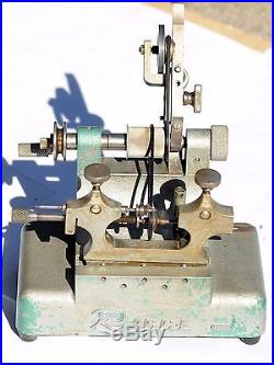 Flume Rollifit Watchmakers Pivoting Tool with Jacot Style Pivot Lathe