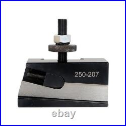 For Lathe 10 15 Wedge Type Tool Post BXA 250-222 With 7 Pack Tool Holders