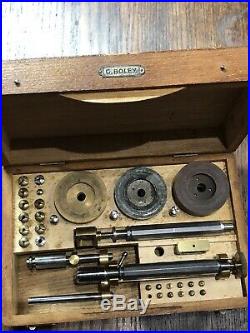 G. Boley Screw Head Polishing Watchmaker Tool Lathe Tour À Polir Les Vis Rare