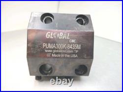 Global CNC PUMA300K-8435M 40mm Boring Bar Tool Block Good Condition