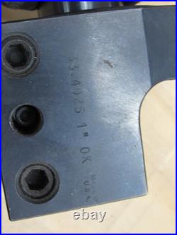 Global Cnc 33.4025 1 Lathe Turret Tool Holder VDI 40 Vdi40