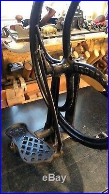 Grouts excelsior, Jewelers lathe, watchmaker, treadle lathe 18, excellent cond