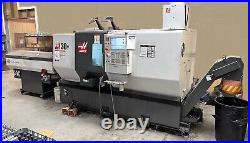 HAAS DS30Y DUAL SPINDLE CNC LATHE with HAAS Barfeeder V2, Live Tooling, Y-Axis