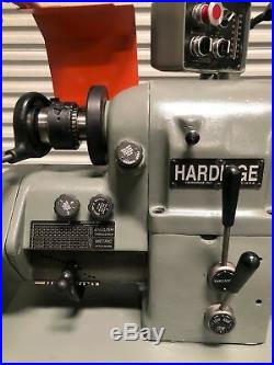 HARDINGE HLV-H-EM Super Precision Tool Room Lathe 1984 Inch/Metric #GMT-1984