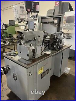 HARDINGE HLV-H TOOL ROOM LATHE equipped with EXTRAS