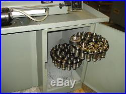 #HLV-H HARDINGE Super Precision Toolroom Lathe 3 Jaw Chuck DRO Collets Tooling