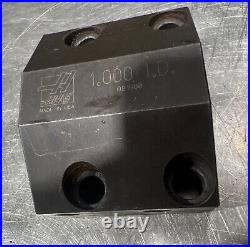 Haas 1.000 Boring Bar Holder 1 ID CNC Lathe Tool Block 081908. Item ID 3