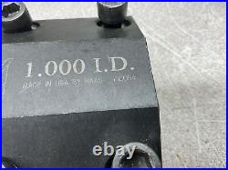 Haas 1.000 Boring Bar Holder 1 ID CNC Lathe Tool Block 715054