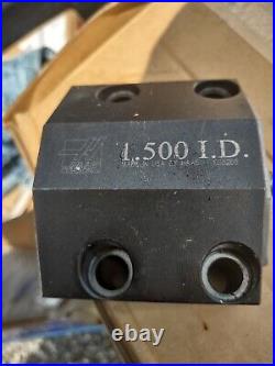 Haas 1.500 Boring Bar Holder 1.5 ID CNC Lathe Tool Block 988268